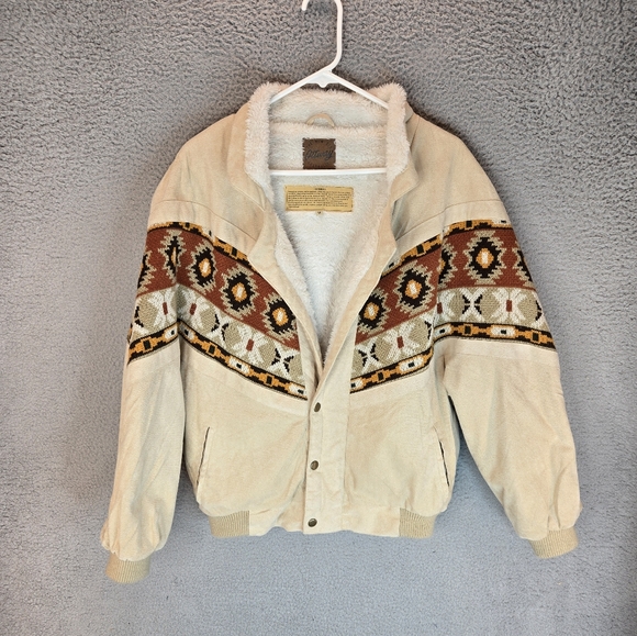 Tan and Brown Women's Jacket - Picture 2 of 16